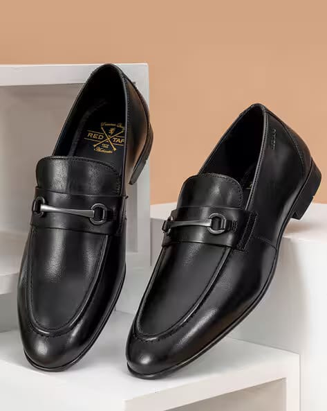 RED TAPE Men Round-Toe Slip-On Loafers AJIO sale