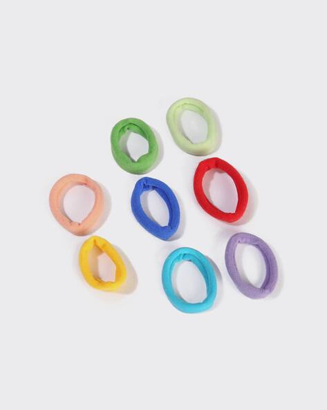 YOUSTA Women Set of 8 Scrunchies AJIO sale