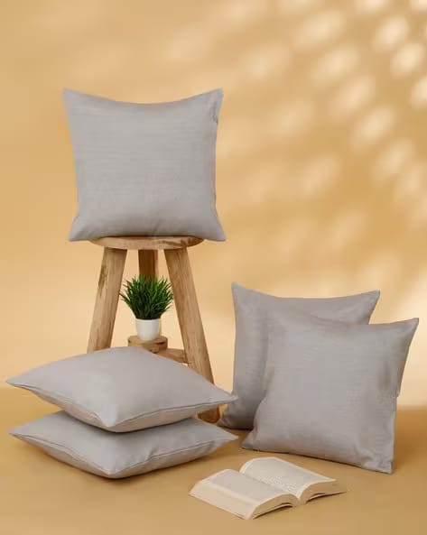 Rosarahome Set Of 5 Square Cushion Covers AJIO sale