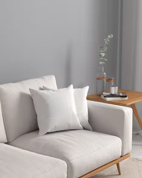 Rosarahome Set of 2 Cushion Covers with Zip Closure, 16