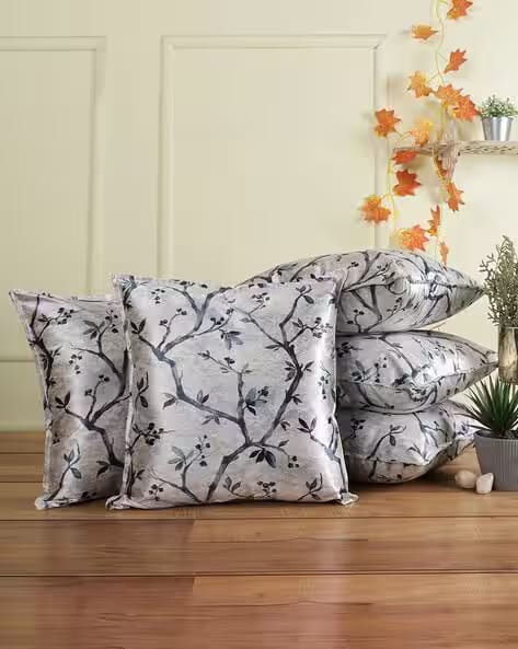 THE CONVERSION Set of 5 Square Cushion Covers AJIO sale