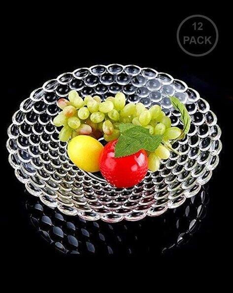 AFAST Set of 12 Glass Dinner Plates AJIO sale