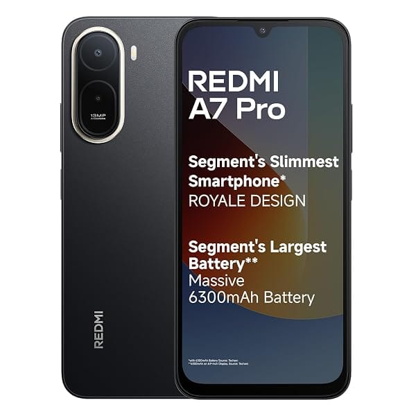 REDMI A7 Pro 4G (Black, 4GB RAM, 64GB Storage) Amazon sale