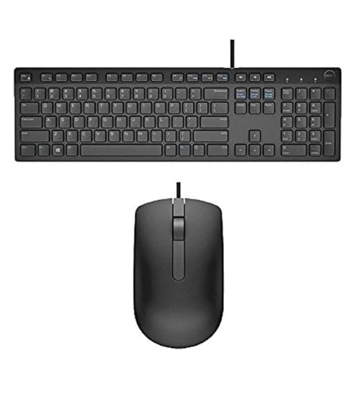 Dell USB Wired Keyboard and Mouse Set (Black) KB216+MS116 Amazon sale
