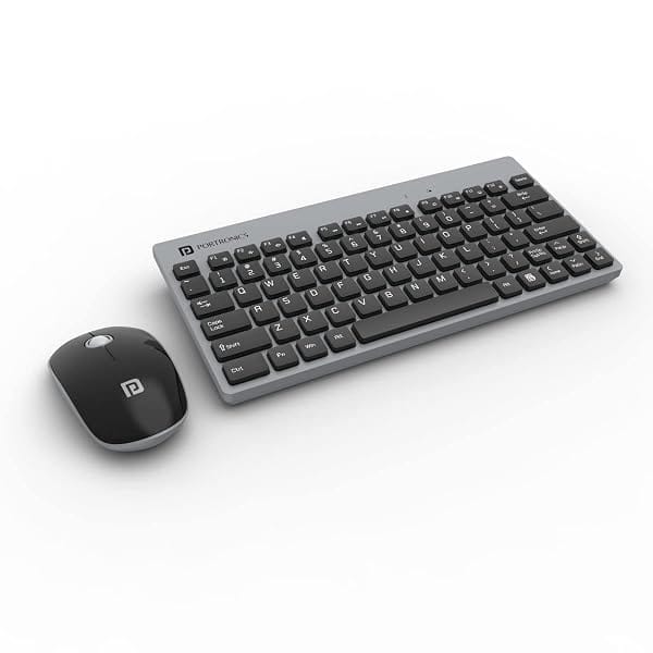 Portronics Key2 Combo Wireless Keyboard and Mouse Set,with 2.4 GHz USB Receiver,Silent Key Amazon sale