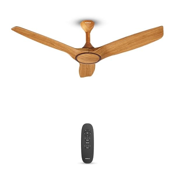 Havells Stealth Air BLDC Wood 1200mm Premium Ceiling Fan with 100% Pure Copper|5 Star Rati Amazon sale