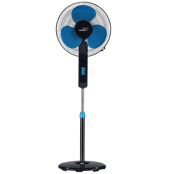 V-Guard Esfera STS Plus Neo 2-in-1 400 mm Pedestal & Table Fan|Blue Black | 1350 RPM Motor Amazon sale