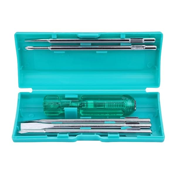 Taparia Model 802 Screwdriver Set | Neon Bulb Tester Included | Tip Sizes: 6.0x0.8mm, 3.5x Amazon sale