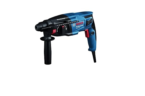 BOSCH GBH 220 Corded Electric Rotary Hammer with SDS Plus, 720 W, 2 J, 2.3 Kg, 3 Modes, Fo Amazon sale