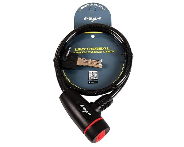 Vega Multipurpose Cable Lock Black Amazon sale