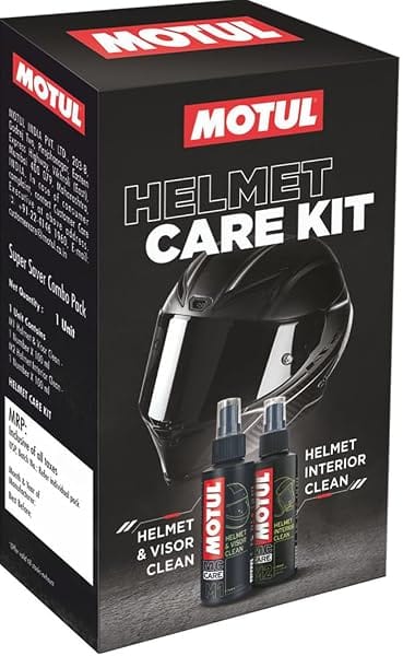 Motul Helmet Care Kit – Helmet Visor & Interior Cleaner Spray Anti-Bacterial | Anti-Odour Amazon sale