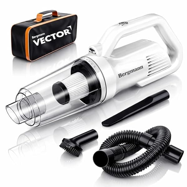 Bergmann Vector Cordless + Corded 2in1 Handheld Car & Home Vacuum Cleaner | 120W | 6000mAH Amazon sale