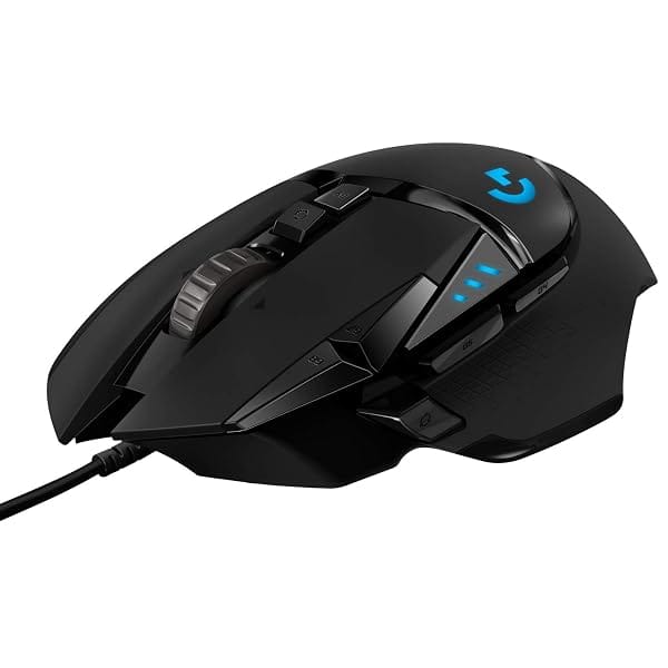Logitech G502 Hero High Performance Wired USB Gaming Mouse, Hero 25K Sensor, 25,600 DPI, R Amazon sale