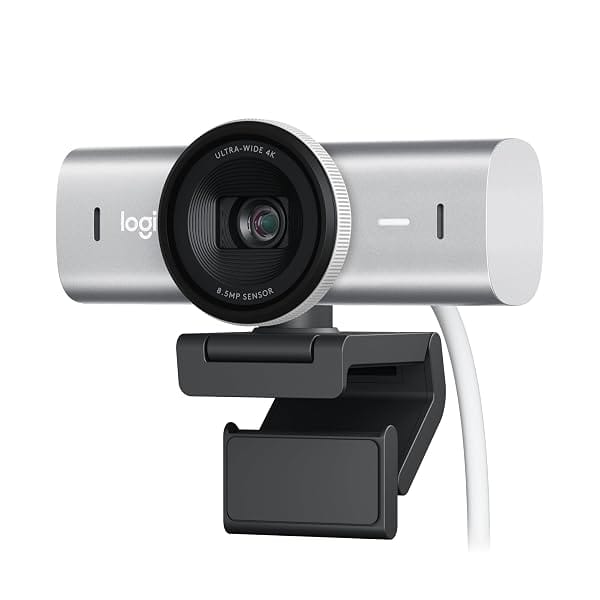 Logitech MX Brio Ultra HD 4K Collaboration and Streaming Webcam with Free Adobe Subscripti Amazon sale