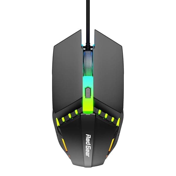 Redgear A-10 Wired Gaming Mouse with RGB LED, Lightweight and Durable Design, DPI Upto 240 Amazon sale