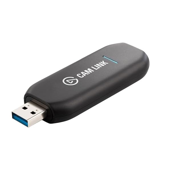 Corsair Elgato Cam Link 4K USB 3.0 Broadcast Live, Record via DSLR, Camcorder, or Action C Amazon sale