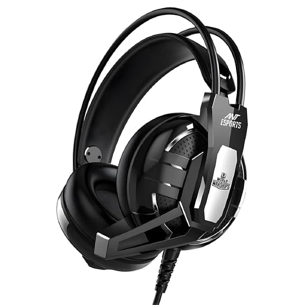 Ant Esports H520W Smartchoice Gaming Headset with Mic, Wired 3.5mm Over-Ear, 50mm Bass Dri Amazon sale