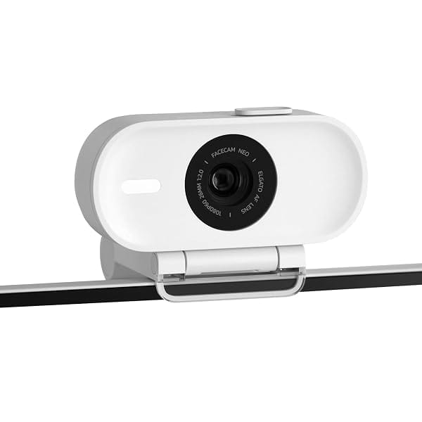 Elgato Facecam Neo — Plug-’n-Play Webcam, 1080p60 Full HD, USB Connect on Laptop & Desktop Amazon sale