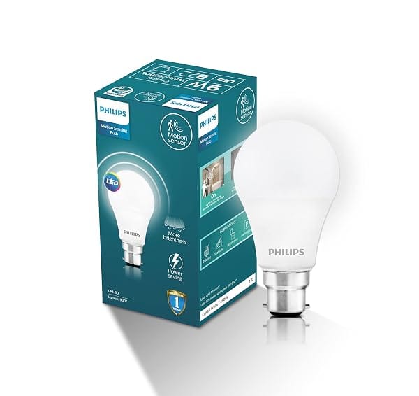Philips 9W Motion Sensor B22 LED Bulb Motion Sensor Light for Home Motion and Ambient Amazon sale