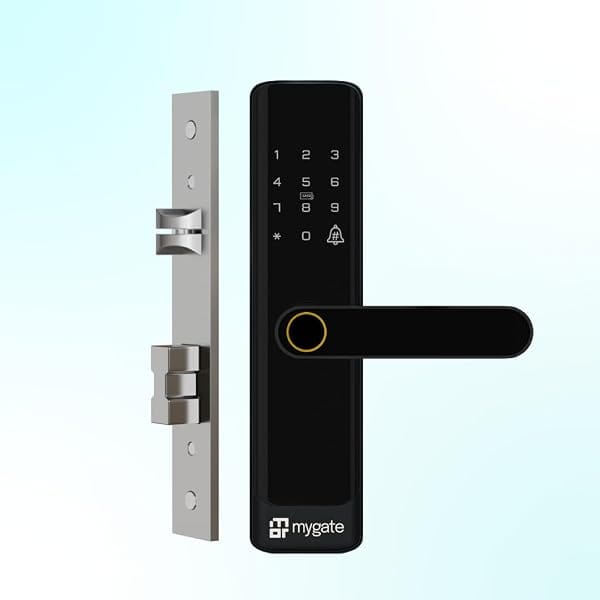 Mygate Smart Door Lock SE with 6 Unlock Methods Fingerprint, OTP, PIN, RFID Card, Key & Amazon sale