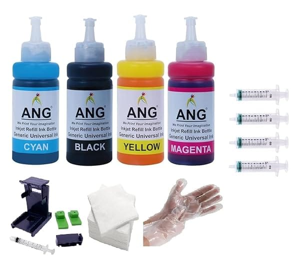 ANG Refill Ink Kit for HP DeskJet 2331 – Compatible with 805, 803, 680, 678, 818, 802, 901 Amazon sale