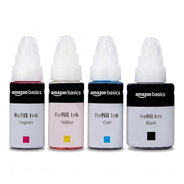 amazon basics GI 790 Ink Refill for Canon PIXMA G1000, G1010, G1100, G2000, G2002, G2012, Amazon sale