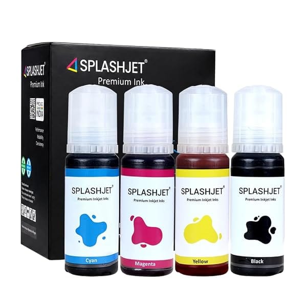 Splashjet 003 Compatible Refill Ink for Epson L3110, L3150, L3250, L3252, L3115, L3116, L3 Amazon sale