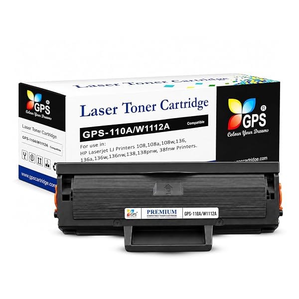 GPS Colour Your Dreams 110A Toner Cartridge Compatible for HP LJ Printer 108, 108a, 108w, Amazon sale
