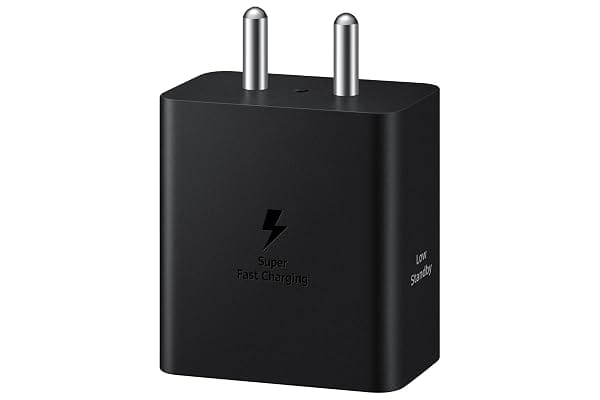 Samsung Galaxy 45W Travel Adaptor (Without Cable), Black Amazon sale