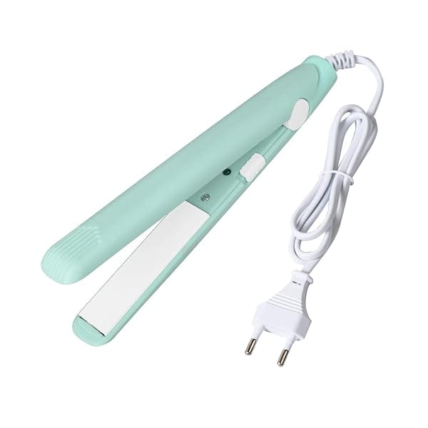 2 in 1 Mini Hair Straightener, Short Hair Straightener, For All Hair Types, Short Hair, Ba Amazon sale