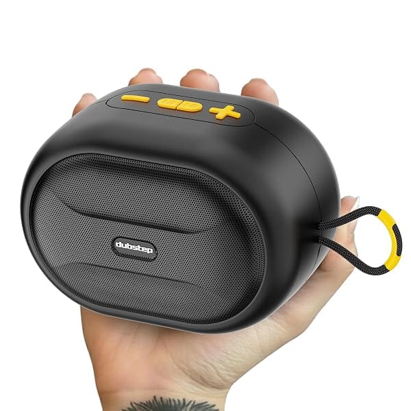 Dubstep Pop 1210 Portable Bluetooth Speaker | 12W Loud Sound, Deep Bass with XBASS, 16 Hrs Amazon sale