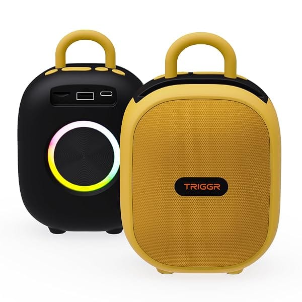 Roar 12 Portable Bluetooth Speaker, 12W Deep Bass, 8H Playtime, Type-C Fast Charging, BT v Amazon sale