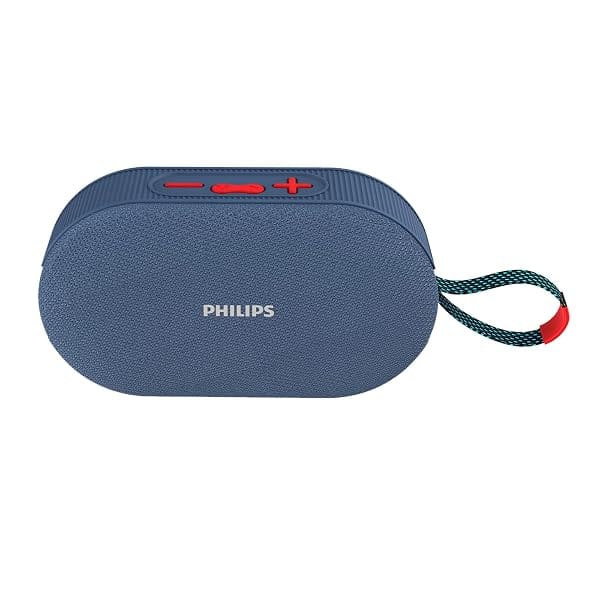 PHILIPS Audio TAS1400BL Wireless Bluetooth Speaker with Deep Bass, Passive Radiator, 12W S Amazon sale
