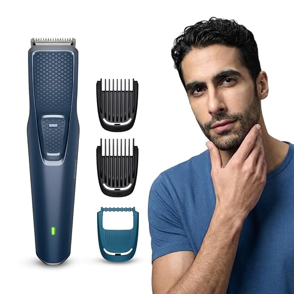 Philips India's No.1 Men's Trimmer* | Skin Safe Beard Trimmer for Men | Durapower tech | S Amazon sale