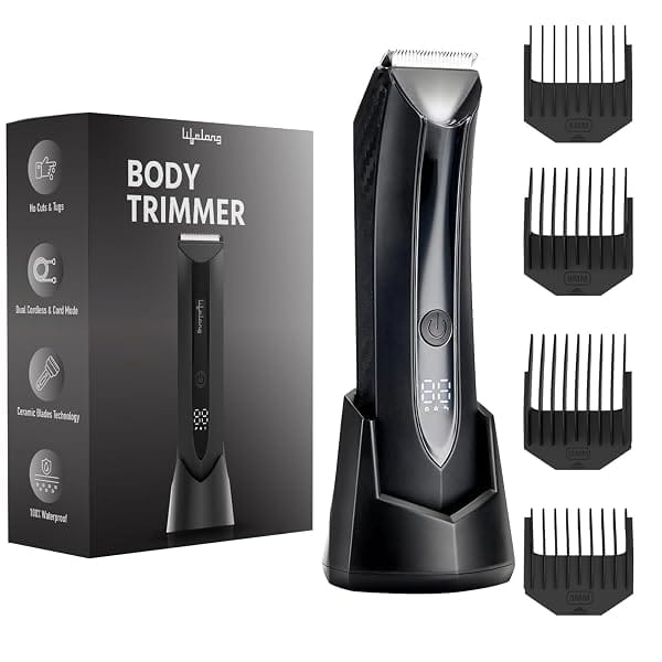 Lifelong Full Body Trimmer for Men All in One | Skin Safe Body Groomer, Private Parts & Ba Amazon sale