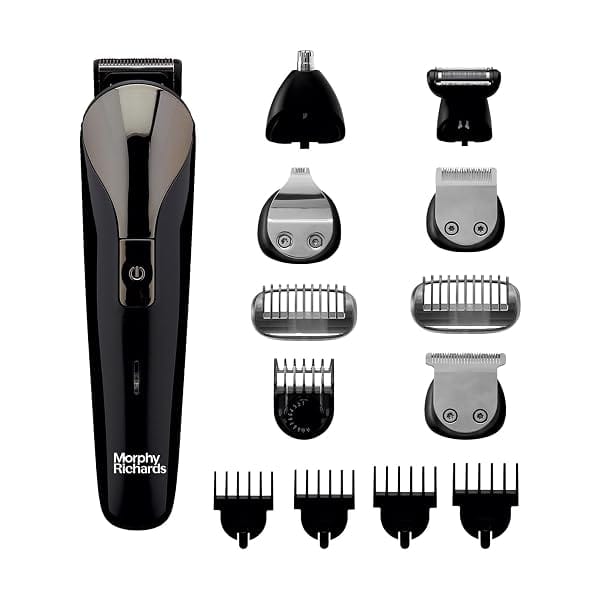 Morphy Richards Kingsman Pro 12-In-1 Grooming Kit For Men| Rechargeable All In One Men Tri Amazon sale