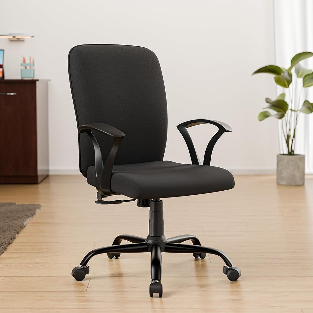 Green Soul Seoul X Office Chair, Mid Back Fabric Ergonomic Home Office Desk Chair with Com Amazon sale