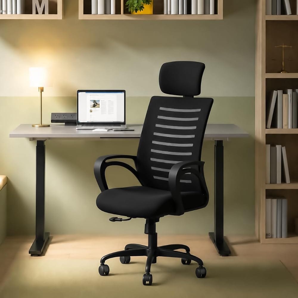 CELLBELL Desire C104 Mesh High Back Ergonomic Office Chair - Adjustable Seat Height, Sturd Amazon sale