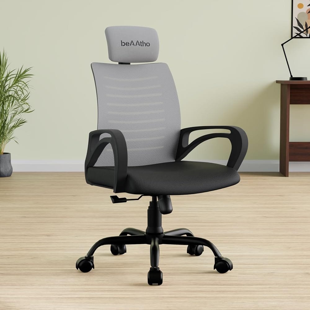 beAAtho® Verona Mesh High Back Ergonomic Home Office Chair | 3-Years Limited Warranty by b Amazon sale