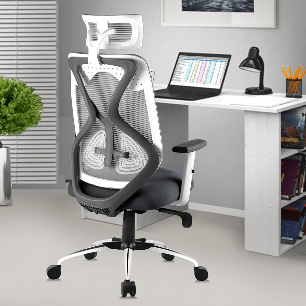 ASTRIDE Ergofit Ergonomic Office Chair for Home | BIS Certified | 2D Headrest, Adjustable Amazon sale
