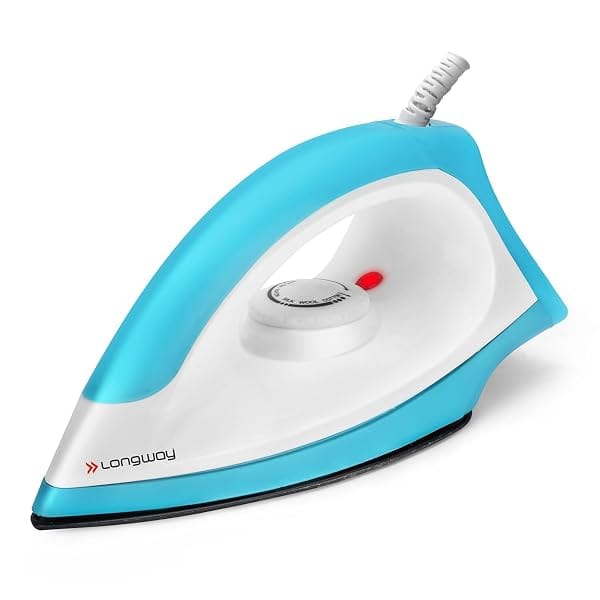 Longway Kwid Light Weight Non-Stick Teflon Coated Dry Iron, Electric Iron for Clothes Amazon sale