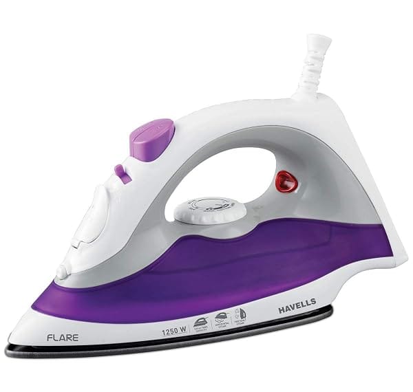 Havells Plastic Flare 1250 Watts Steam Iron With Vertical & Horizontal Ironing Amazon sale
