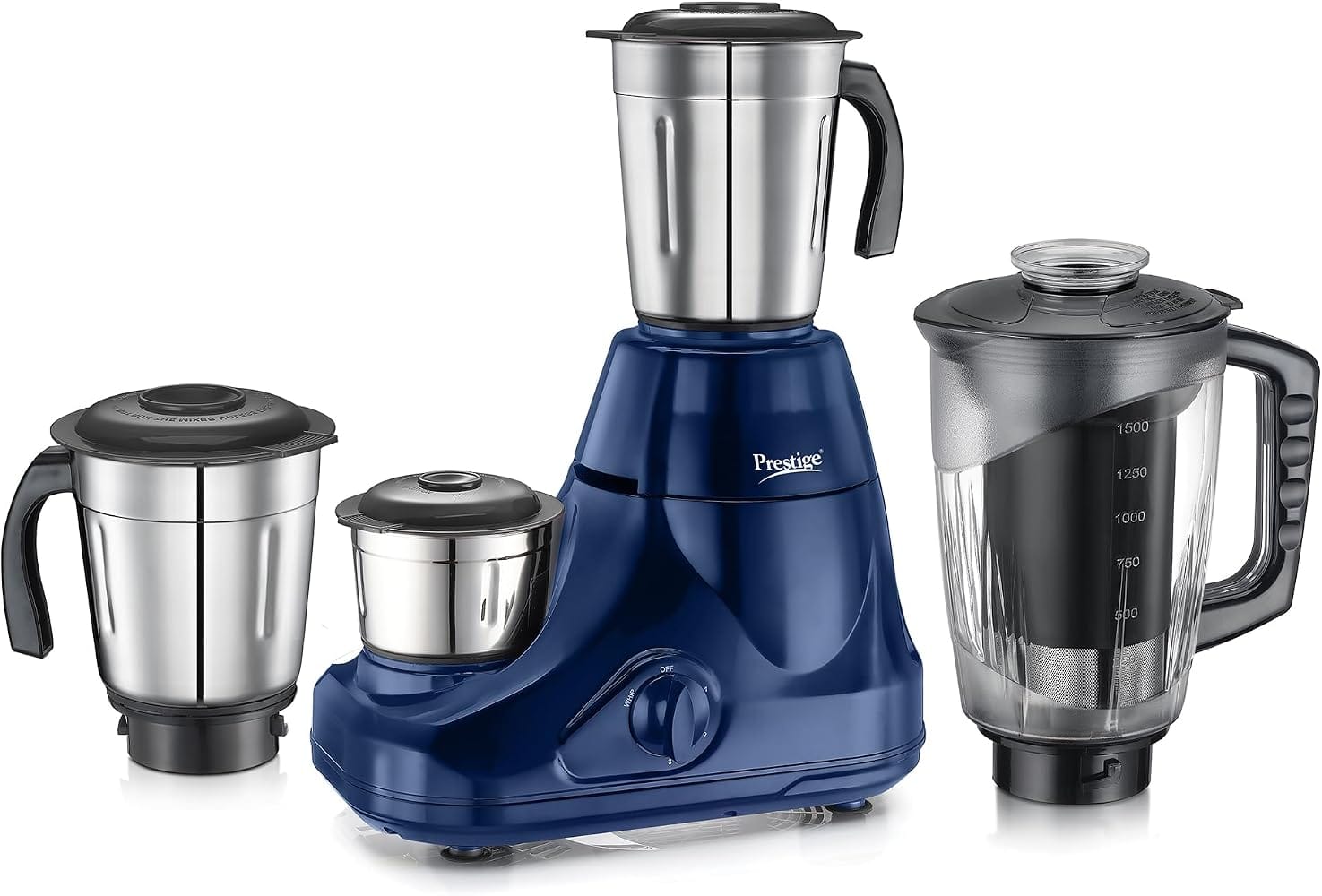 Prestige Astra Neo 750 Watt Mixer Grinder with 4 Jars (3 Stainless Steel + 1 Juicer) Amazon sale