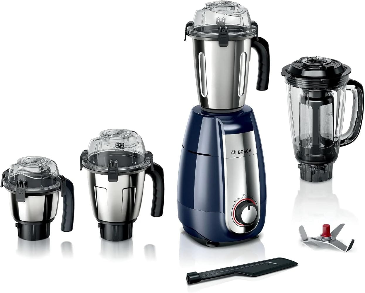 Bosch Appliances TrueMixx Pro Mixer Grinder MGM8642BIN, 750W, 4 Jars, (Black) Amazon sale