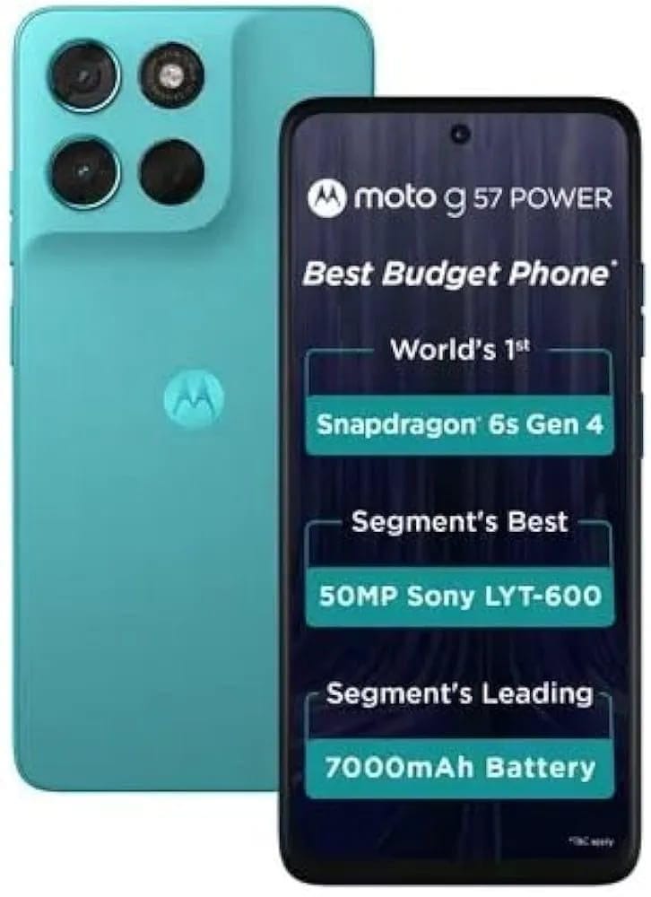 Motorola G57 Power 5G (Fluidity, 8GB+128GB) Amazon sale