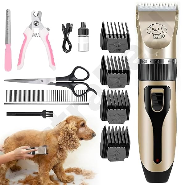 Pet Grooming Kit For Dogs Cats With Cordless Hair Trimmer Clippers For Labrador Shih Tzu G Amazon sale