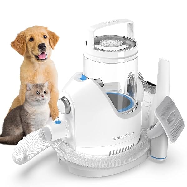 Neakasa By Neabot P2 Pro Dog Grooming Kit, Dog Clippers Vacuum Suction 99% Hair, Pet Groom Amazon sale