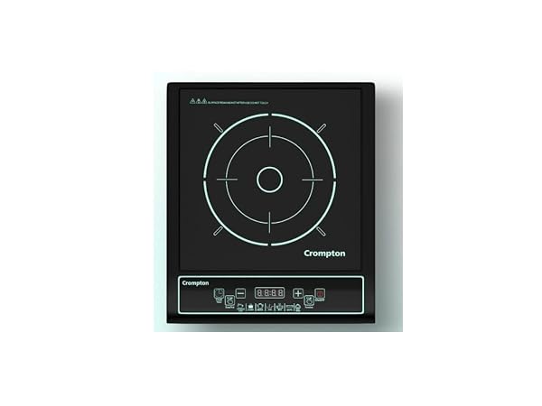 Crompton Instaserve 1200W Induction Cooktop with 11 Feather Touch Buttons | 8 Pre-Set Cook Amazon sale