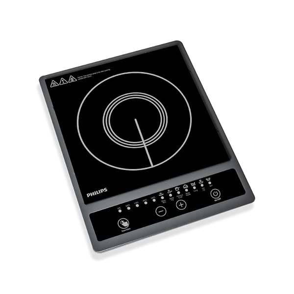 Philips HD4934/00 1300W Induction Cooktop with Triple MOV for 4kW surge protection with soft to Amazon sale