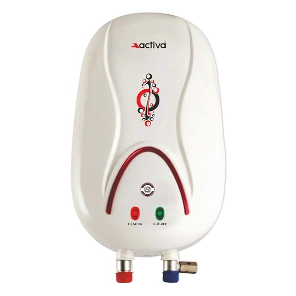 Activa 1 ltr Instant Water Heater Geyser, ISI Copper Element 3 KVA (0.8mm), Instant Heat W Amazon sale